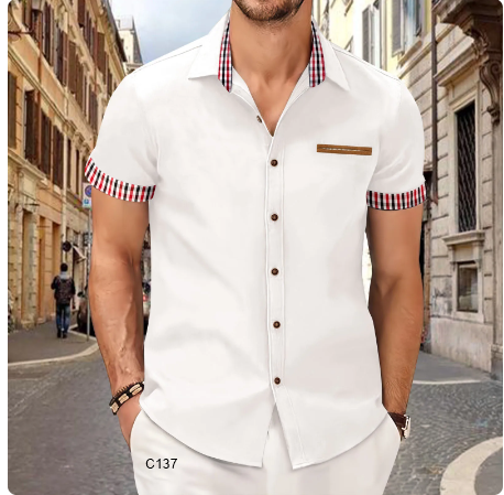 Camisa para caballero formal