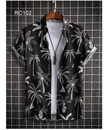 Camisa hawaiana para caballero