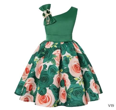 Vestido para niña moda elegante