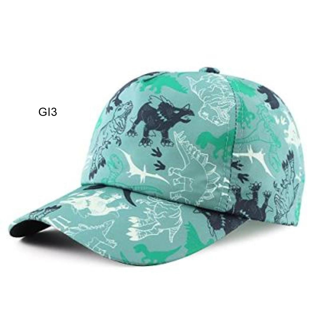 Gorra infantil dinosaurio