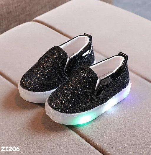 Zapatillas para niña brillantes