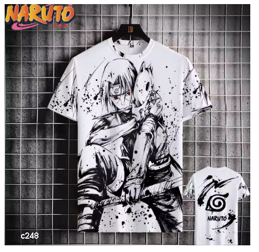 camisa anime para caballero