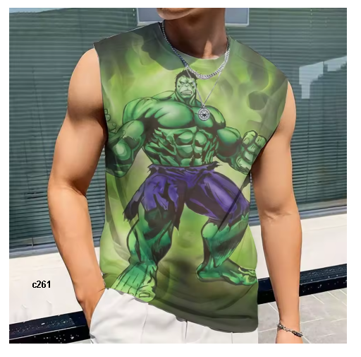 camisa 100% algodon estampado superheroe