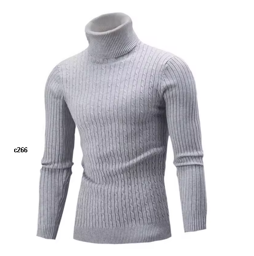 camisa cuello tortuga para caballero