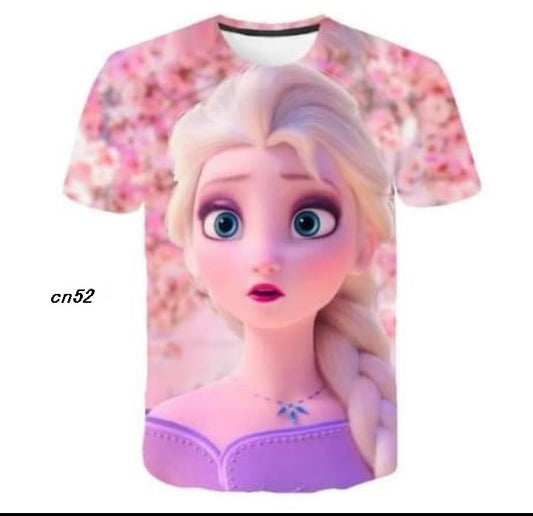 Camiseta estampada de personaje para niña