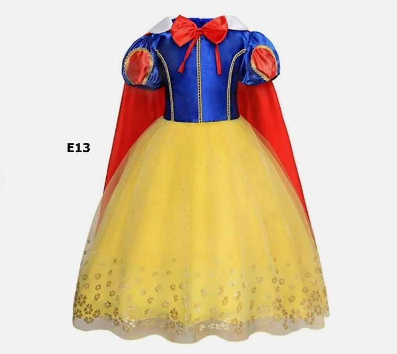 Vestido disfraz   de princesa personaje