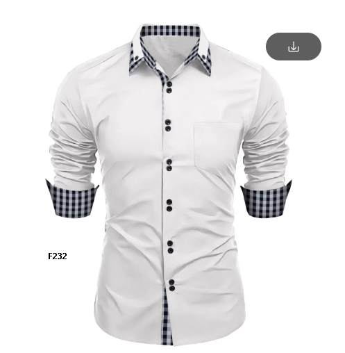 camisa formal para caballero