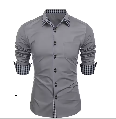 camisa manga larga formal