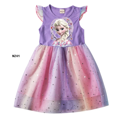 vestido para niña caricatura infantil