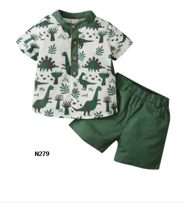 camisa y short para niño