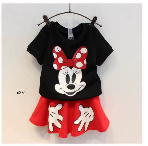 traje personaje infantil 2 piezas