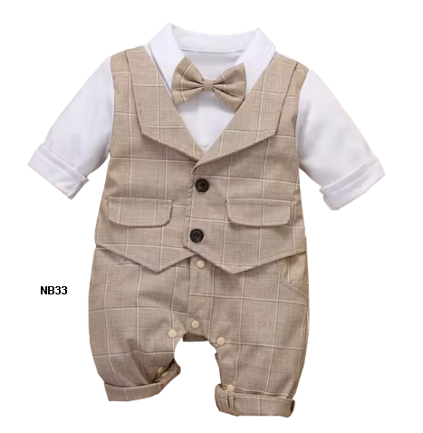 romper elegante para niño