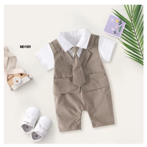 romper elegante para bebe