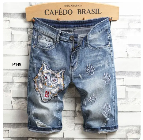 short jean para caballero