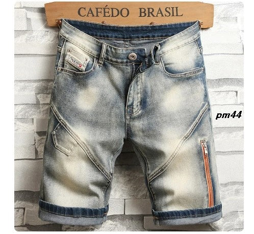 Calzoneta jean para caballero desteñida