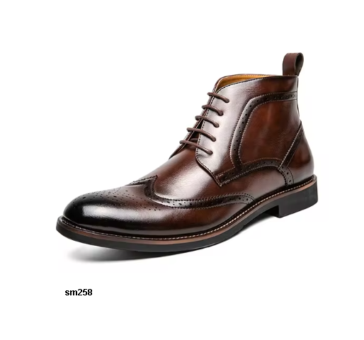 Botas para caballero elegantes cuero