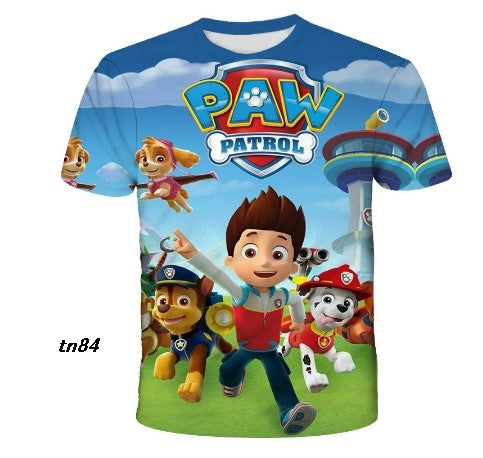 Camiseta de personajes para niño