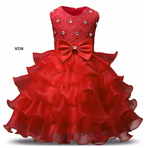 vestido rojo elegante